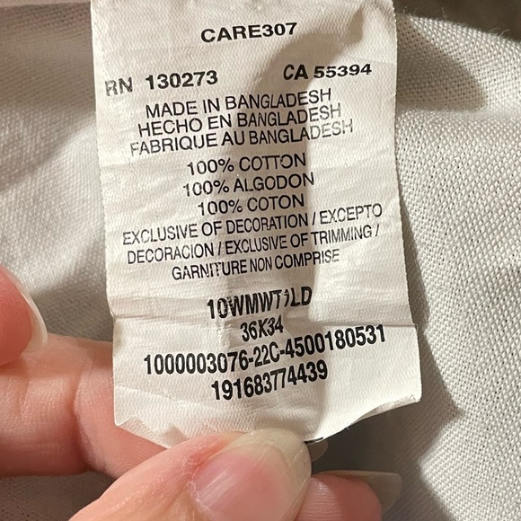 WRANGLER- army green men’s workwear pants in a size 36/34 - Picture 4 of 4